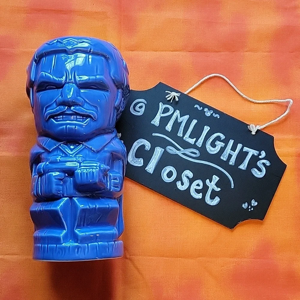 Geeki Tikis Star Wars Lando Calrissian Ceramic Mug Blue 20 oz